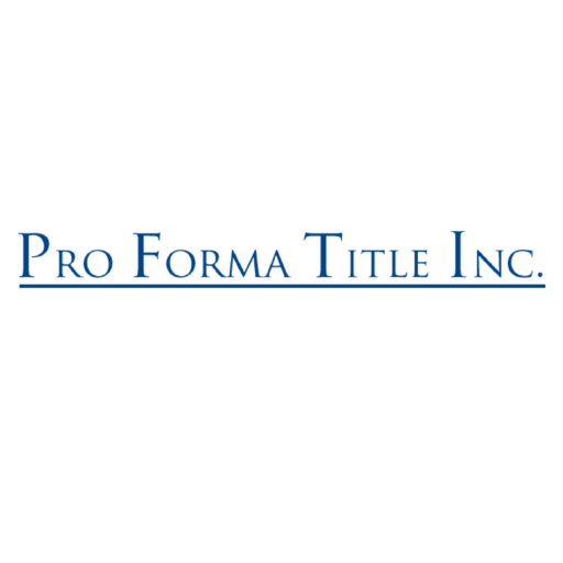 pro forma title commitment